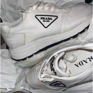 Prada Prax 01 Re Nylon Gabardine Sneakers